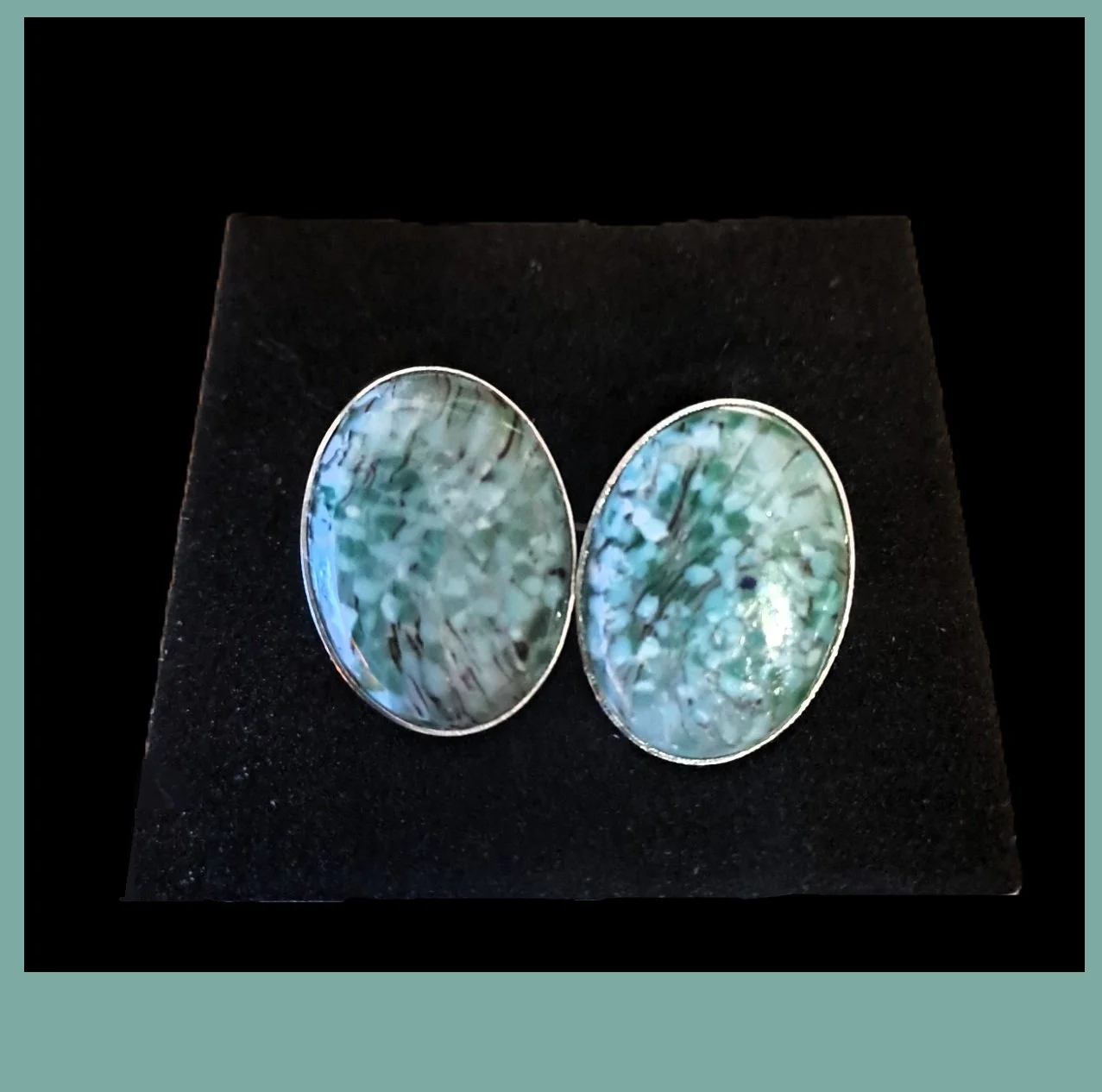 Cufflinks - Seagrass