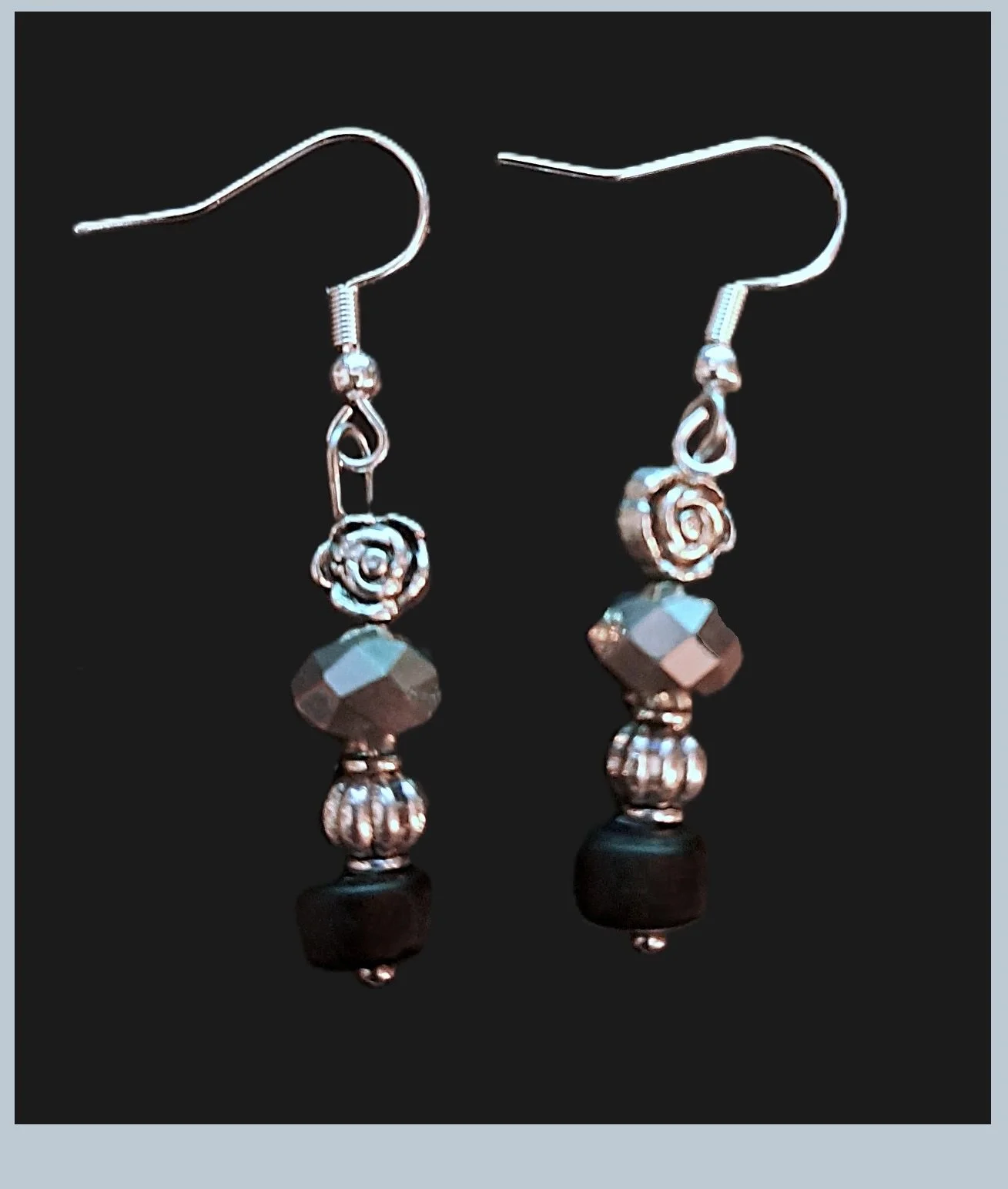 Earrings - Black