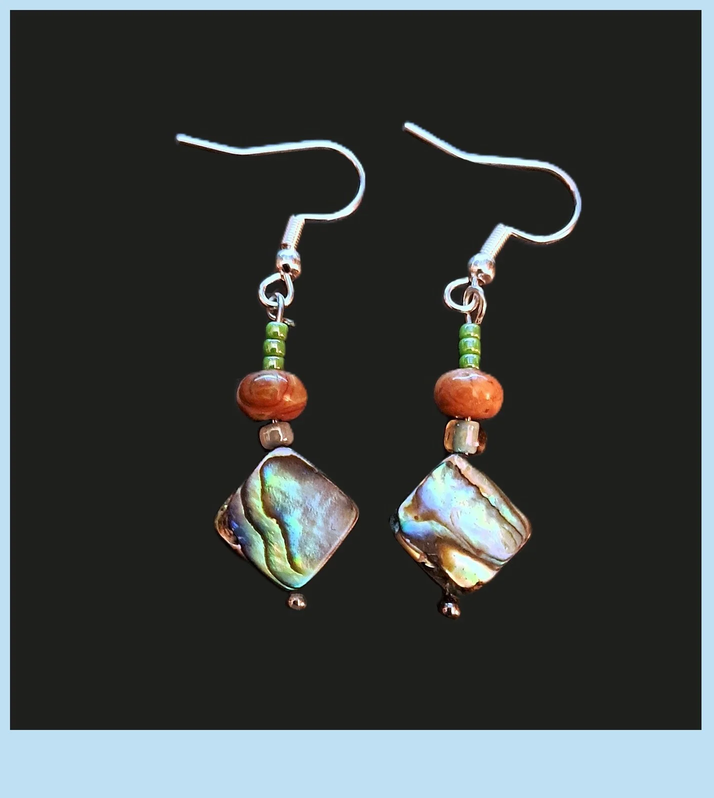 Earrings - Abalone