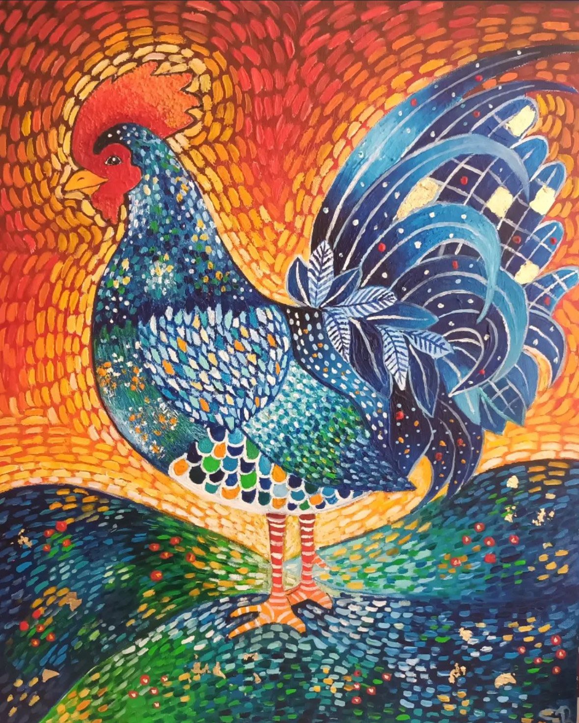 Série - Poules et Coqs (exposition Cocorico 2024)