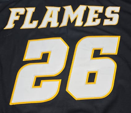 Namebar + Number for Jersey (Add on)