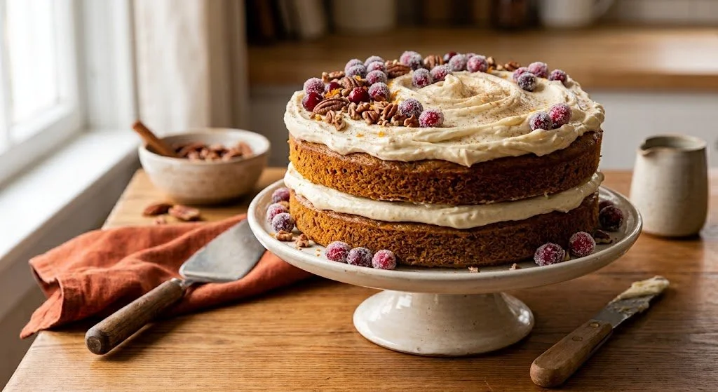 Spiced Gingerbread Cake
