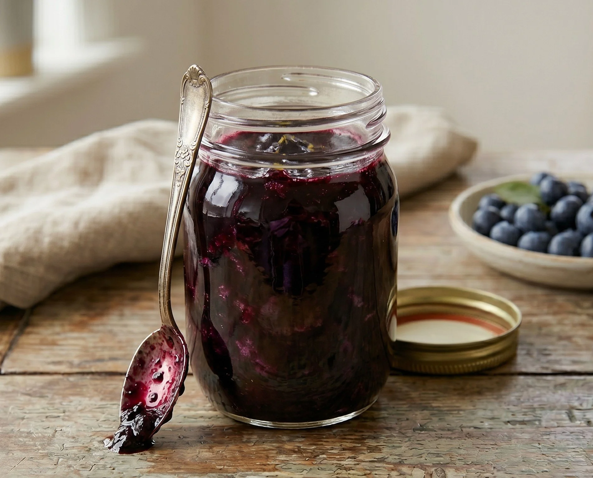 Deeply Sweet Blueberry Compote