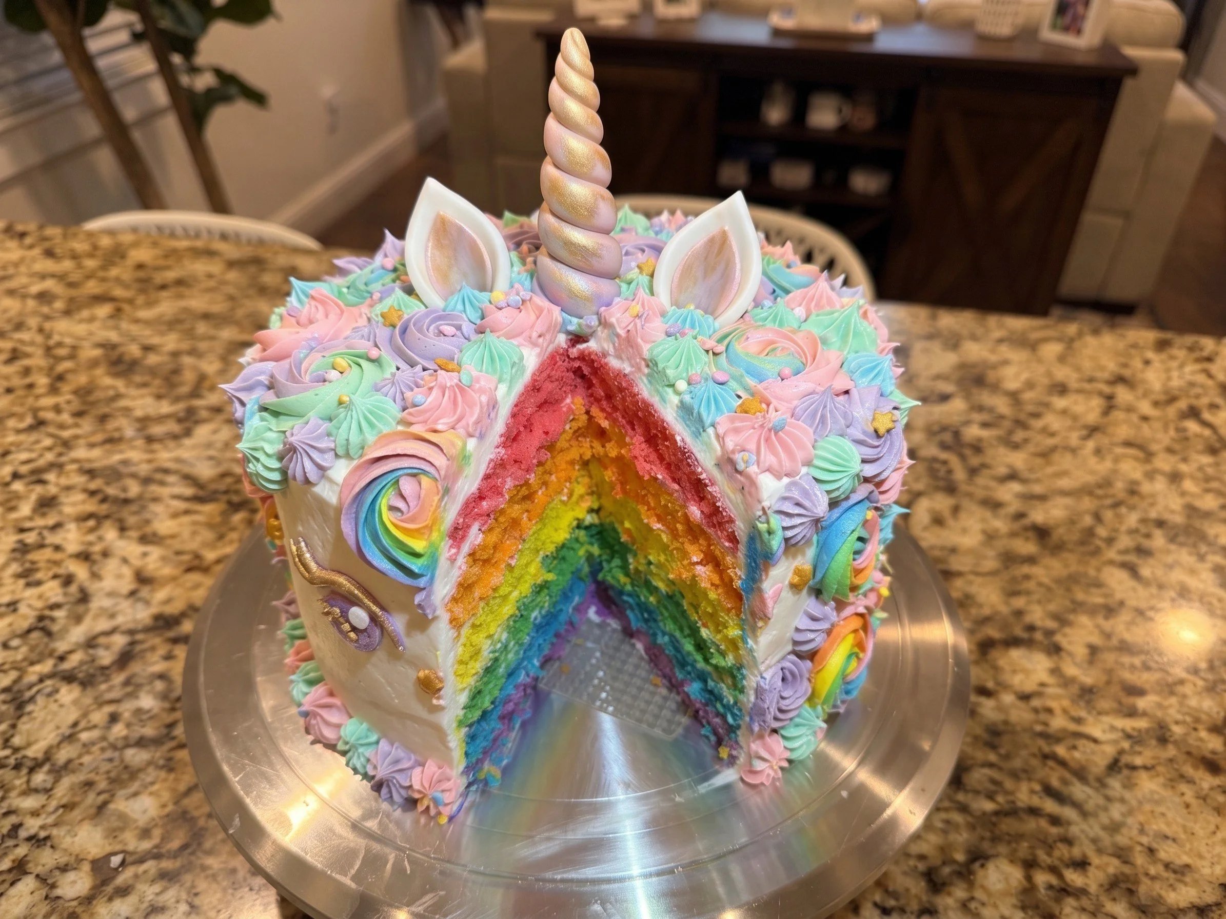 June Cake of the Month - Chasing Rainbows