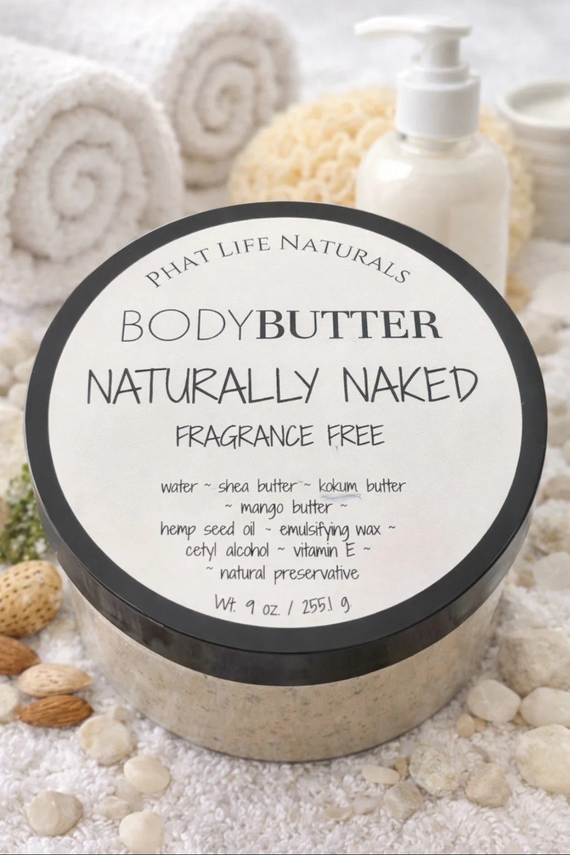 Naturally Naked Body Butter - 9 oz.
