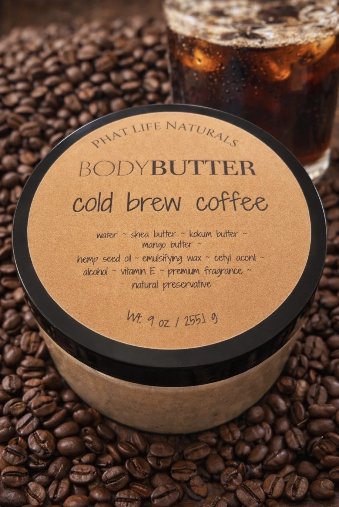 Cold Brew Body Butter - 9 oz.
