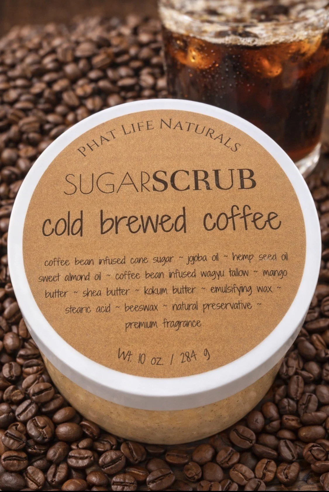 Cold Brew Sugar Scrub - 10 oz.