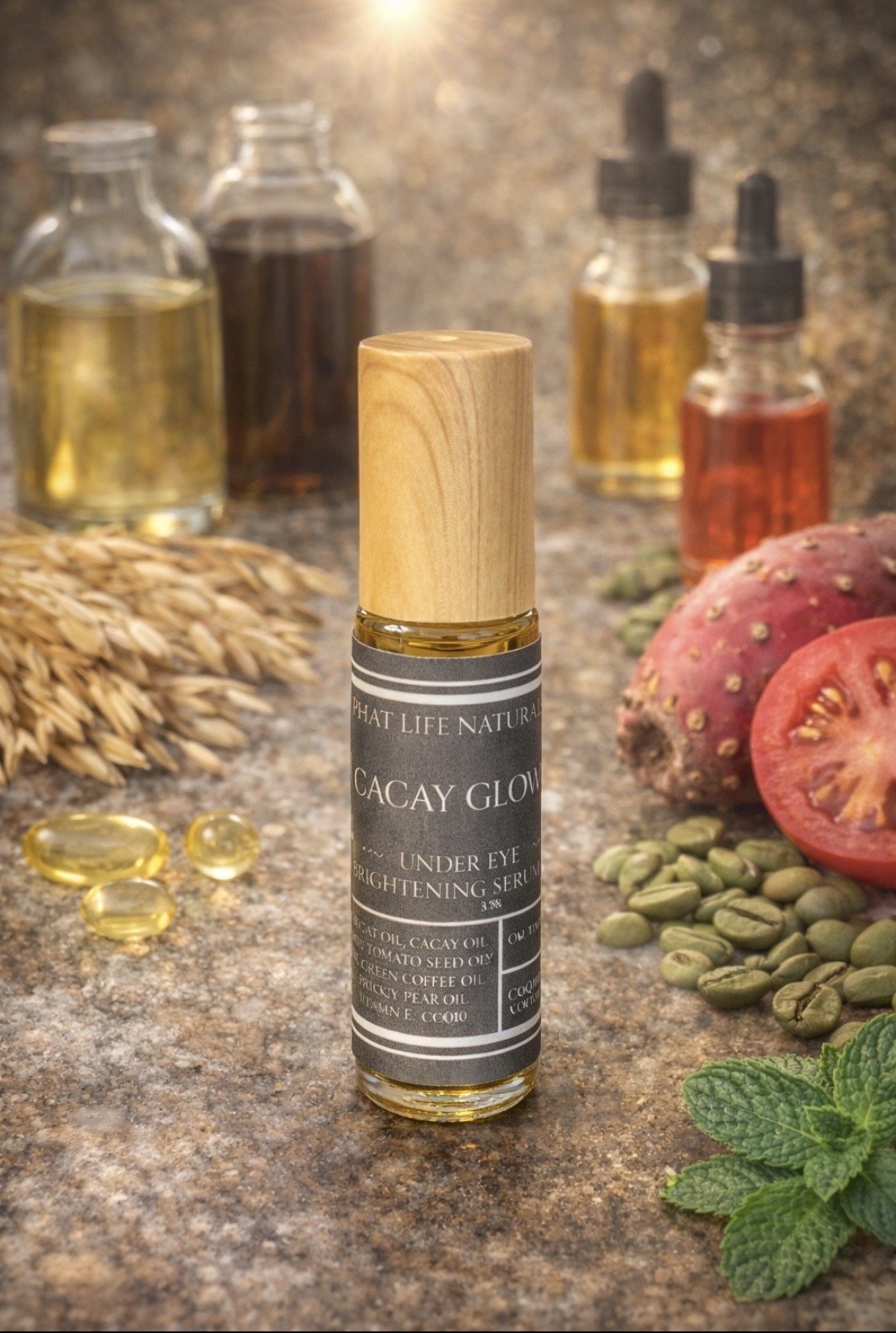 Cacay Glow Under Eye Brightening Oil - 10 ml