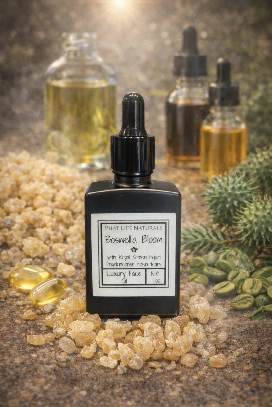 Boswellia Bloom Face Oil - 1 oz.