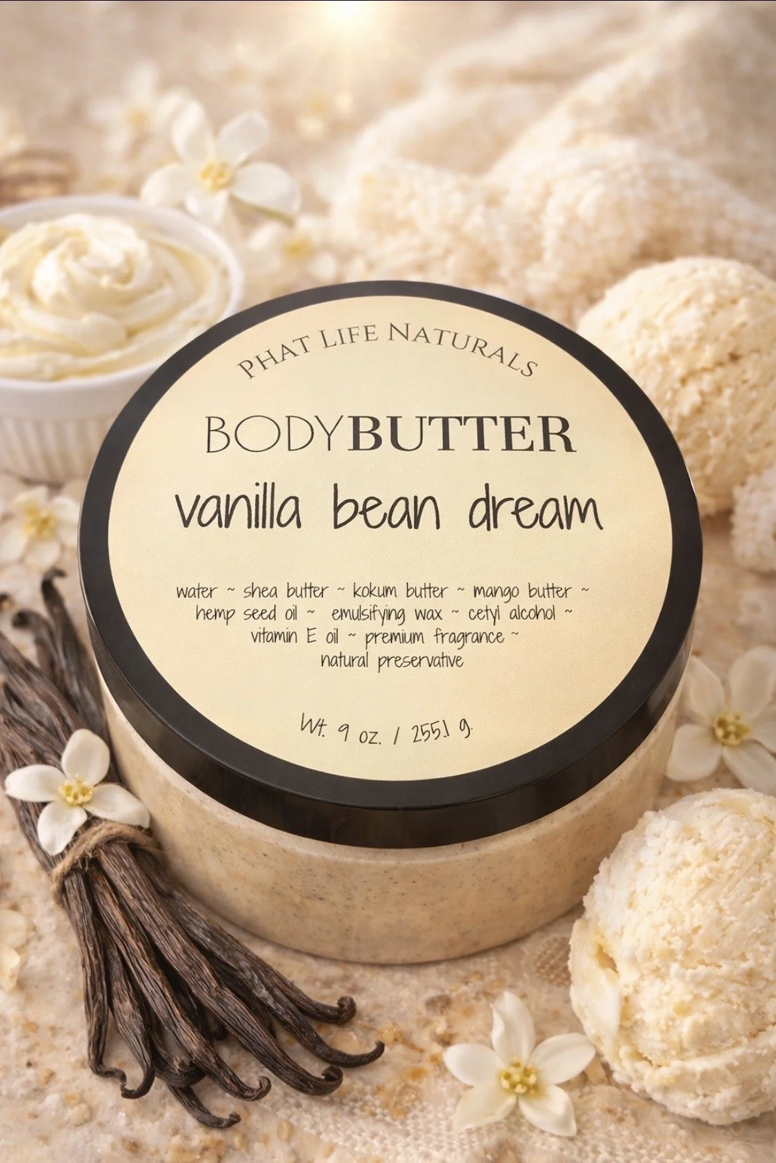 Vanilla Bean Dream Body Butter - 9 oz.