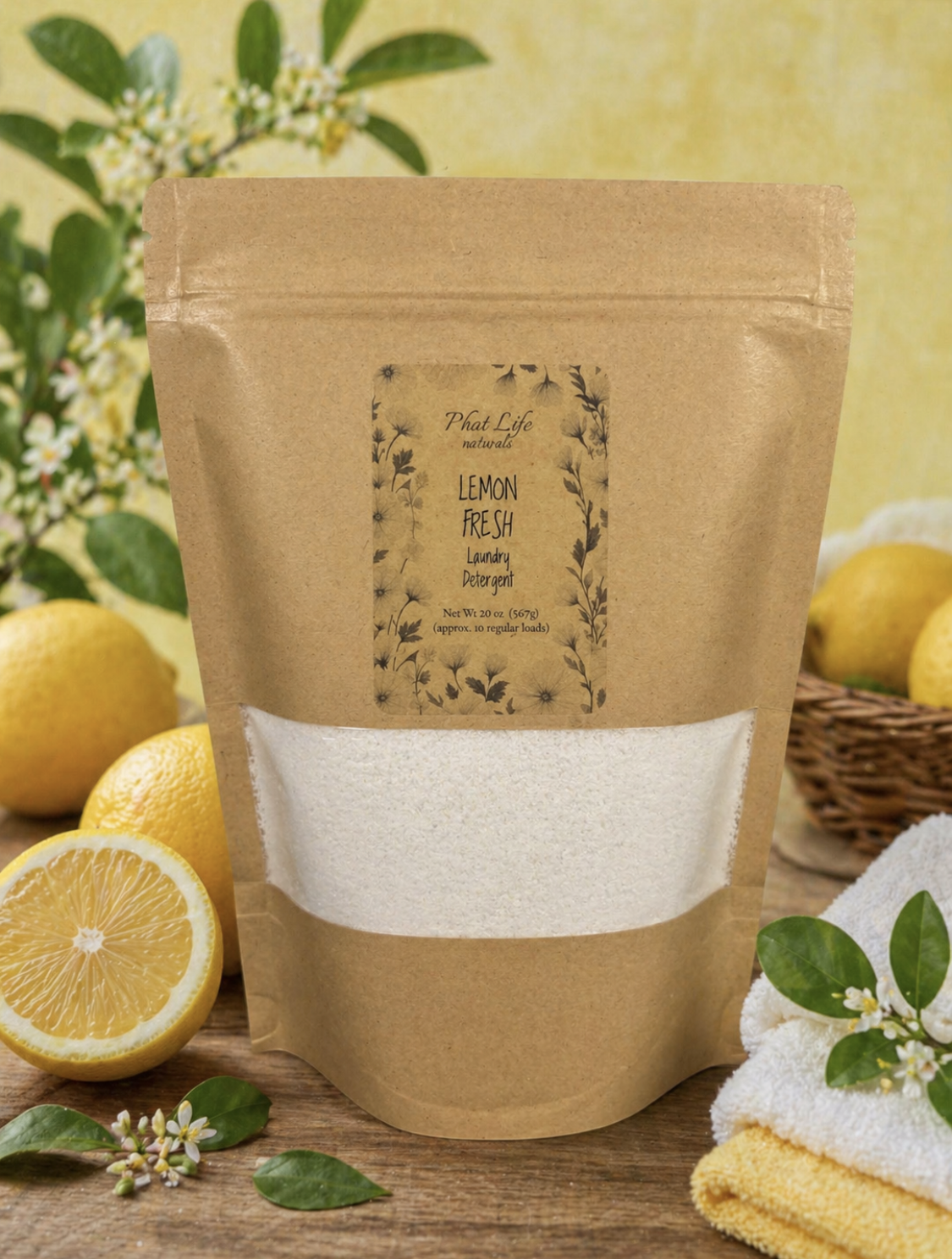 Lemon Fresh Laundry Detergent - 20 oz.