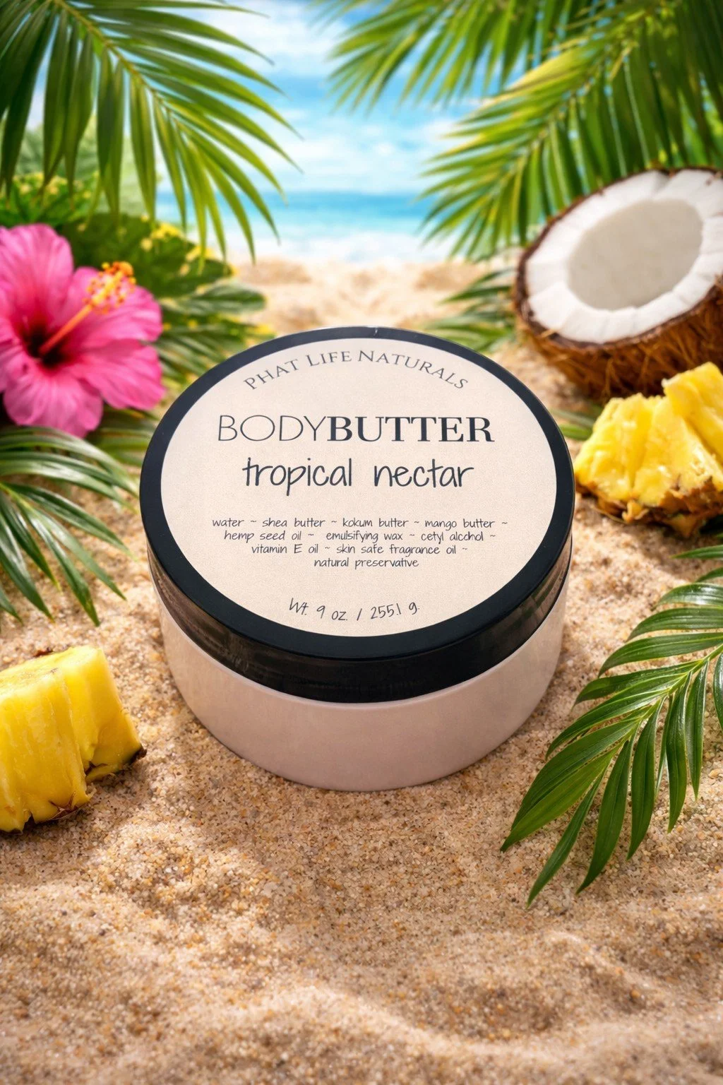 Tropical Nectar Body Butter - 9oz.