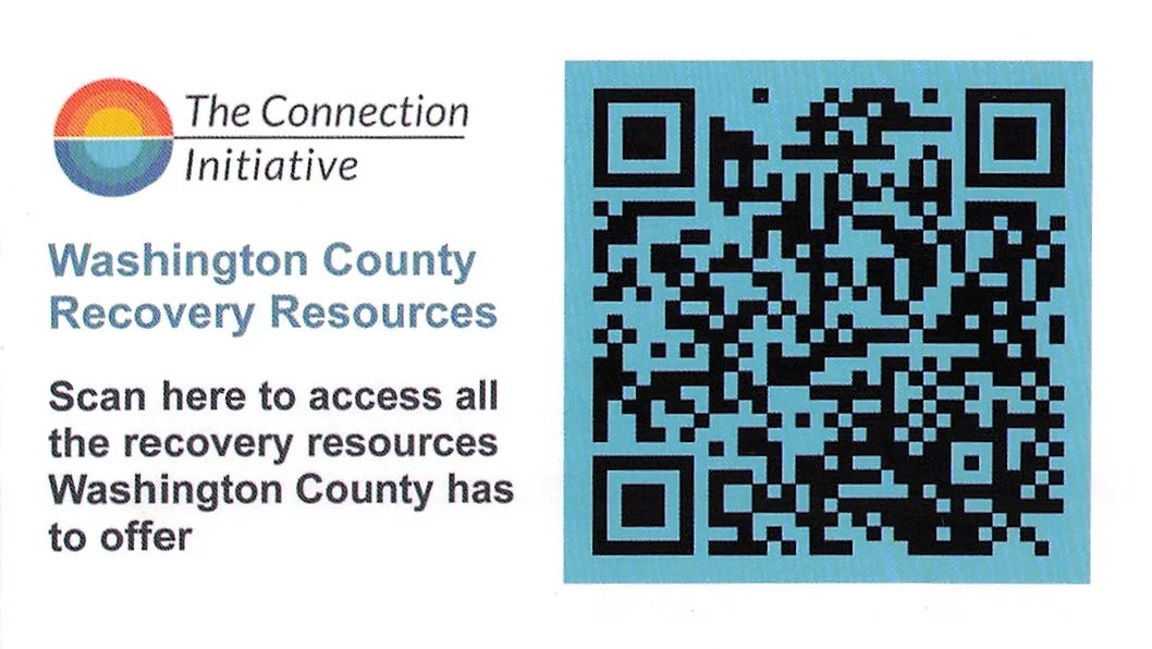 QR code to scan for link to the connection initiative resource page
