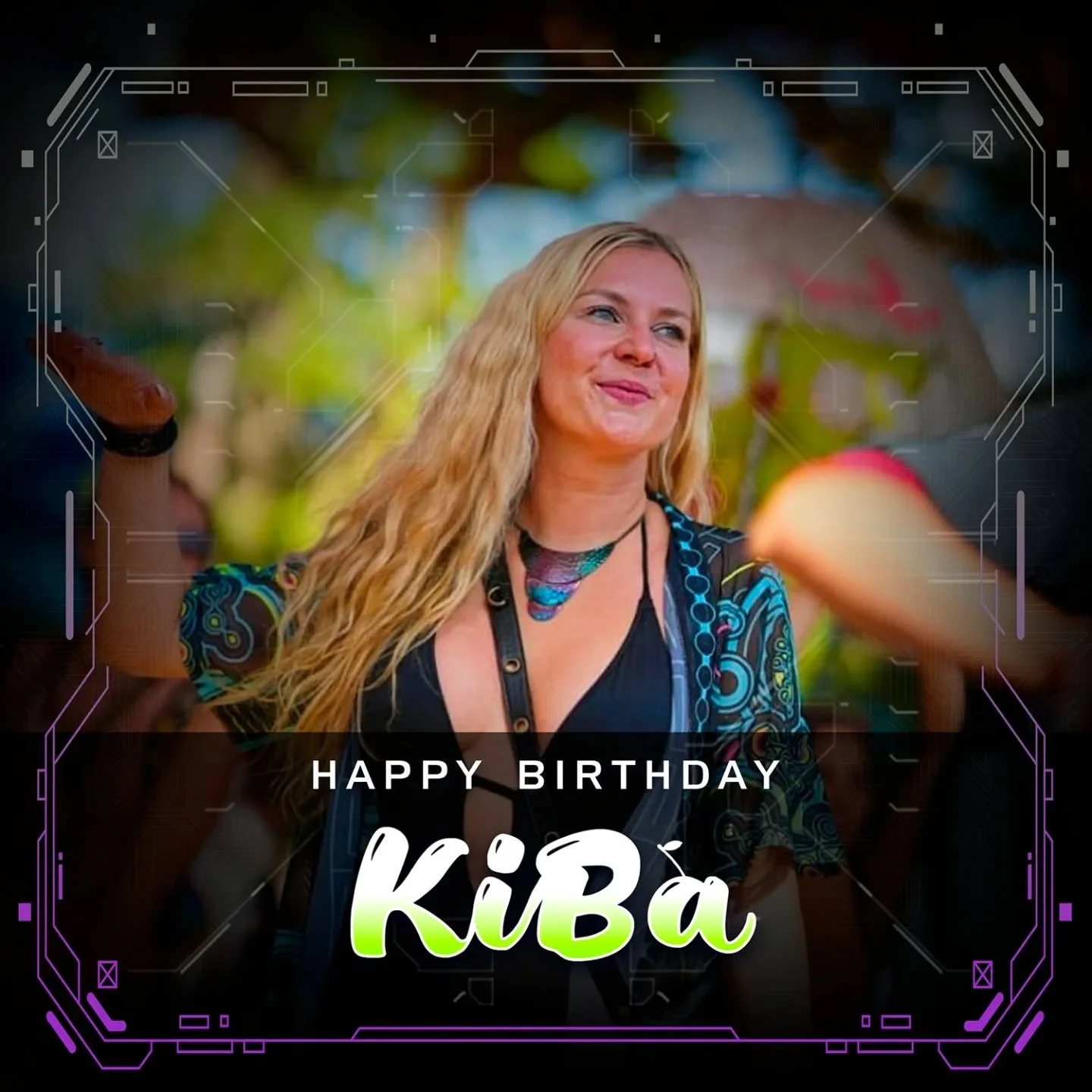 🌀✨ DJANE KiBa &ndash; Birthday Vibes 🎂🌀

Today we celebrate DJANE-KiBa, a powerful frequency within the Psychedelic movement.
From the ritual depths of Digital Shamans, to the creative synergy of He She It together with Goa Jonas, and her collabor
