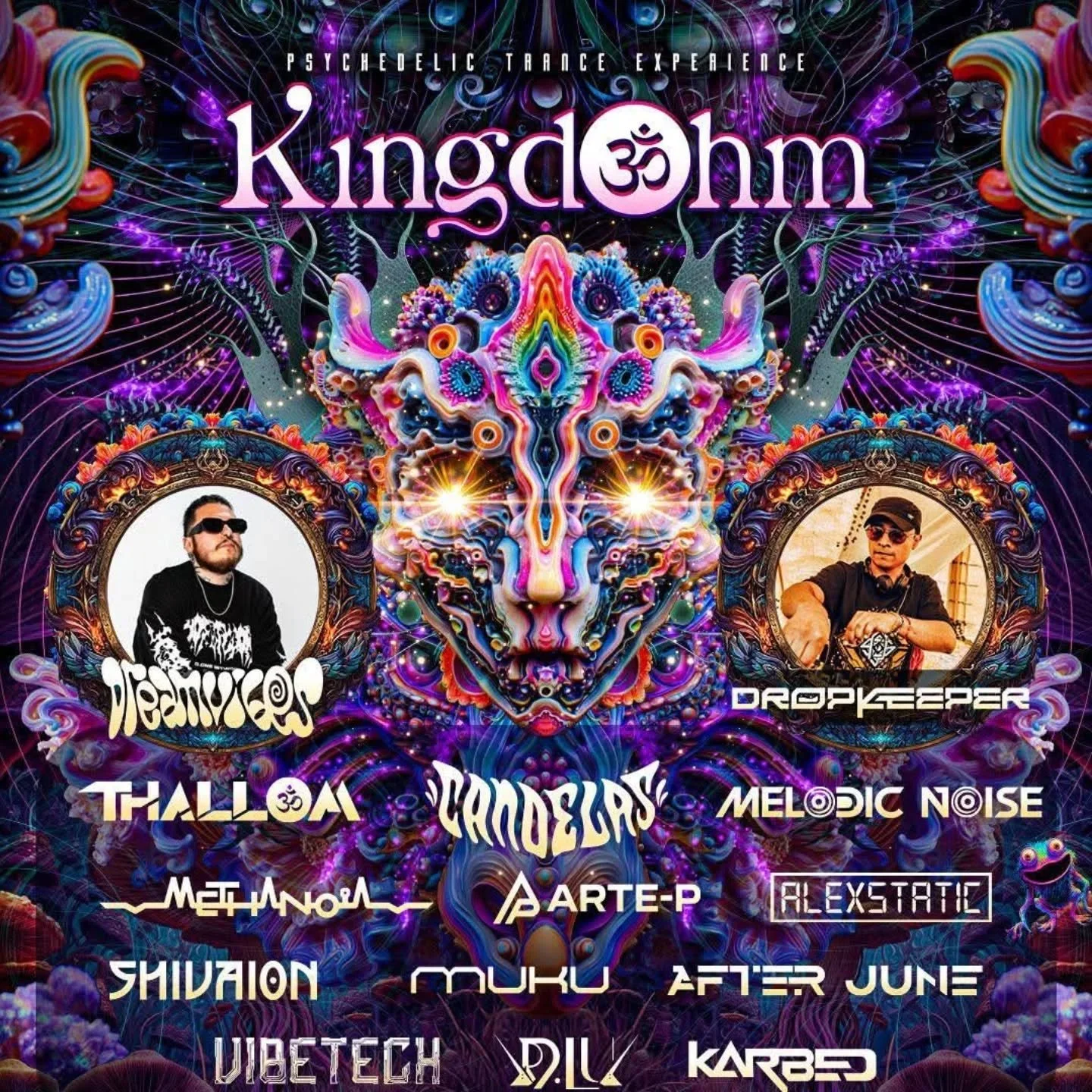 On June 20th, Kingdohm will be powering a stumping event in the UK 🇬🇧

Both Alexstatic &amp; DropKeeper will be representing to Protoned with quite an artillery of pure Psytrance!

Protoned Music 
"Change the World through Psychedelic Trance&q