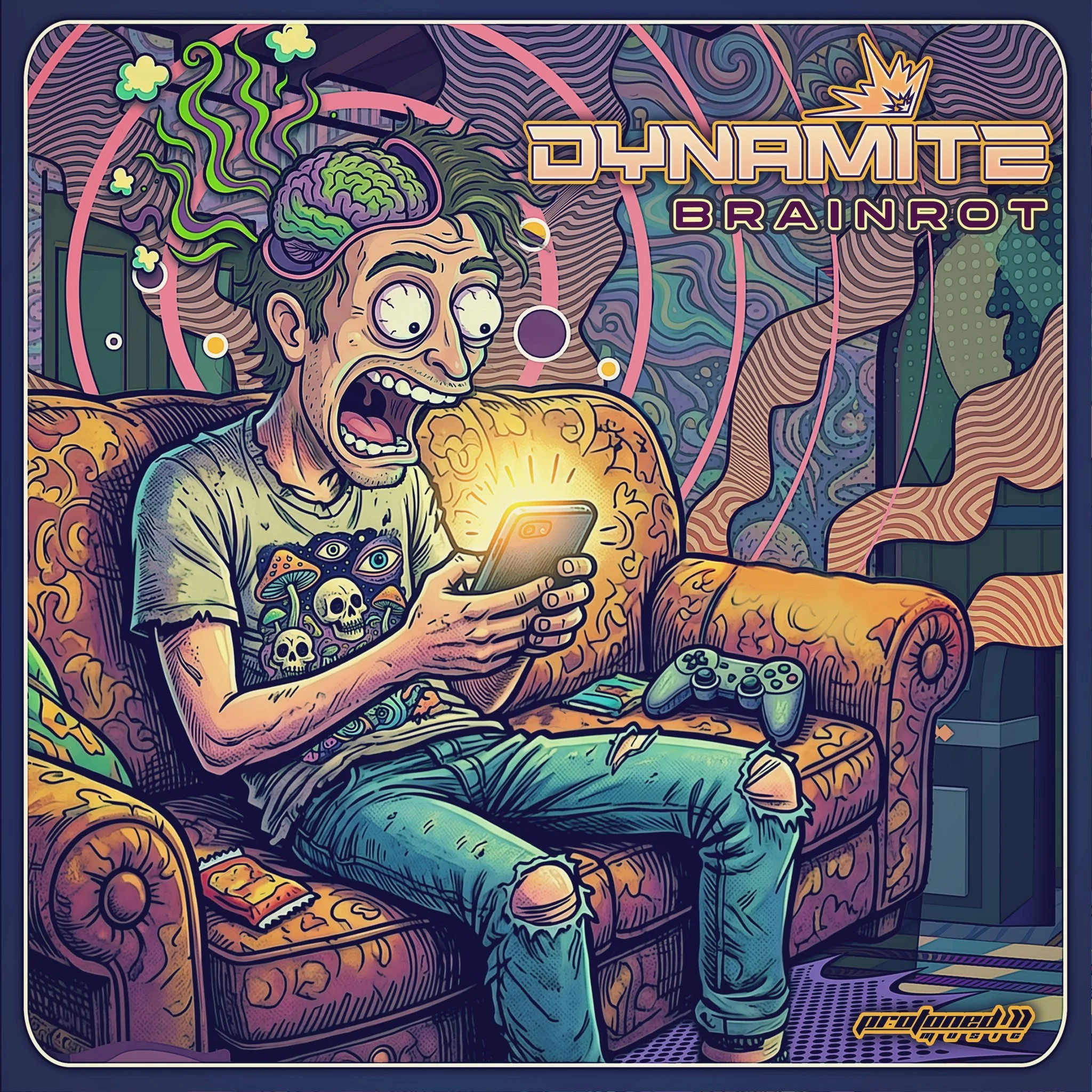 OUT NOW &mdash; "Brainrot" by Dynamite 🔥

The promise of technology to bring a better future has been warped. Our eyes are glued to screens as we scroll mindlessly controlled by algorithms, with increasing horror at the vision of the world