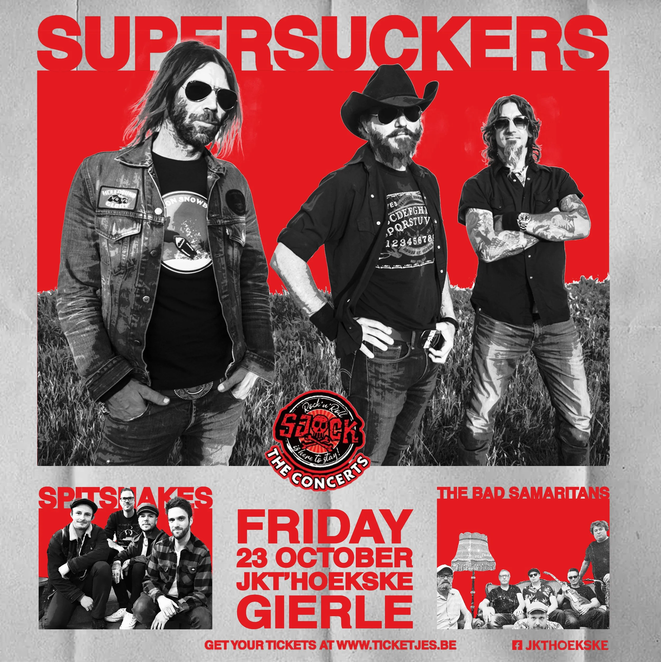 Supersuckers (USA) (support: Bad Samaritans + Spitshakes)
