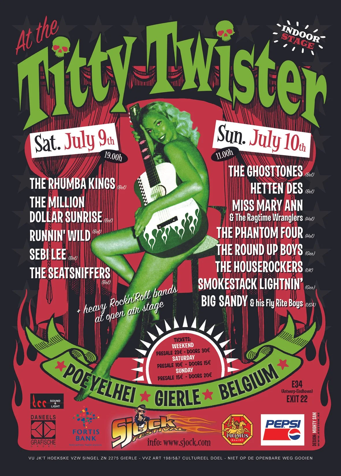 Poster Sjock Festival 2005, Gierle