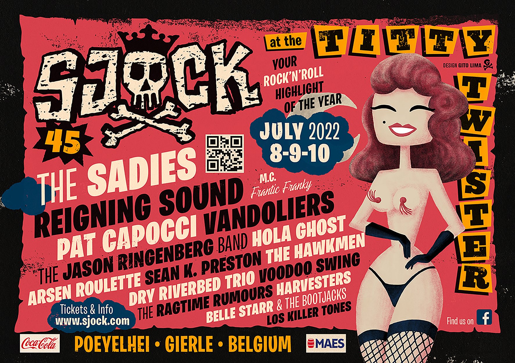 Poster Sjock Festival 2022, Gierle
