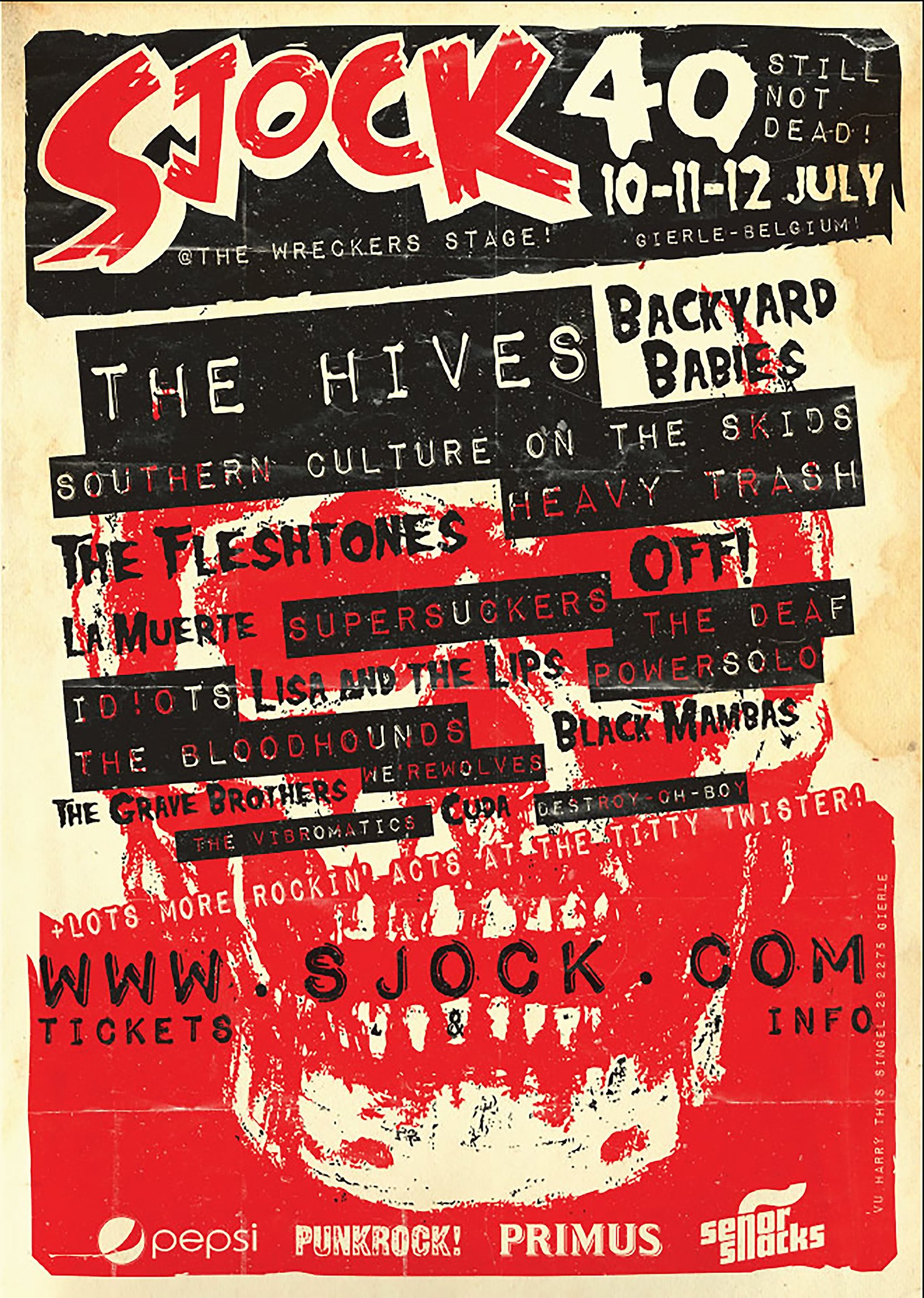 Poster Sjock Festival 2015, Gierle