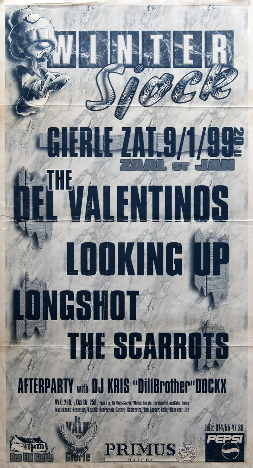 Poster Sjock Festival 1999, Gierle