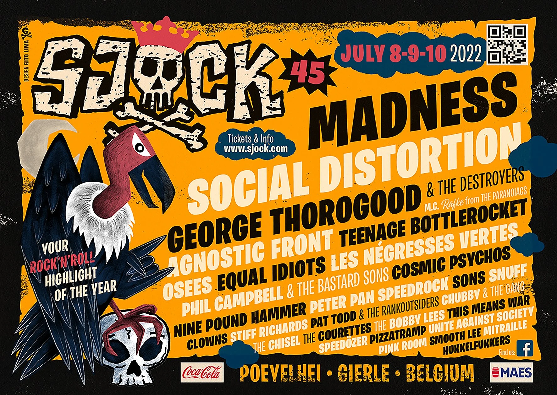 Poster Sjock Festival 2022, Gierle