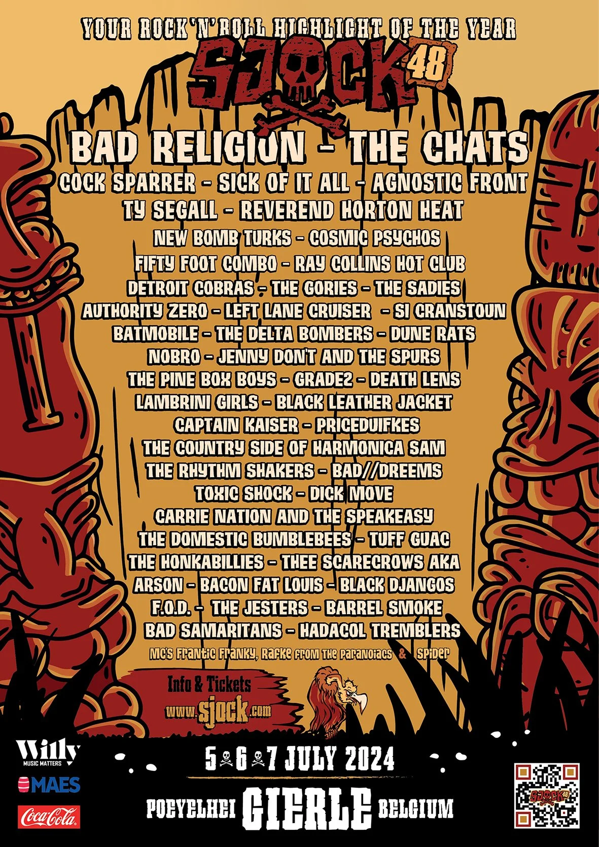 Poster Sjock Festival 2024, Gierle