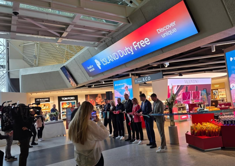 Keflavik International Airport Duty free opens