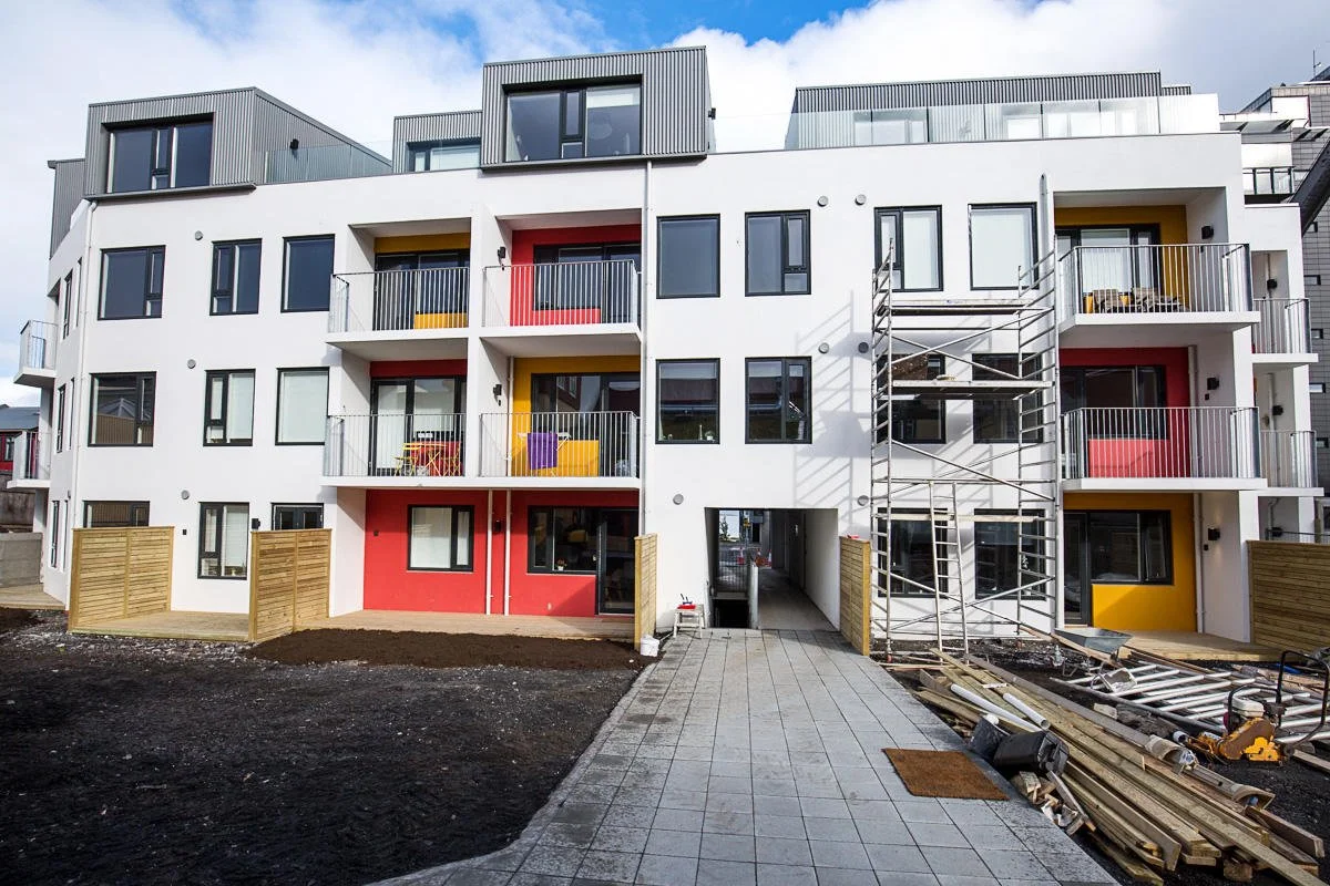 Lindargata 28-32  - 18 apartments - Completed 2017