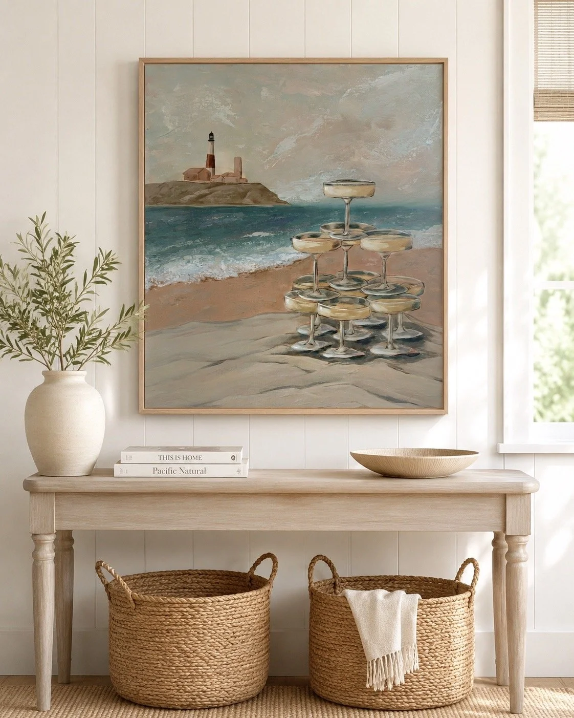 'Married in Montauk' by Jillian Grace, 1996. Acrylic on 20x24" Canvas, 2026