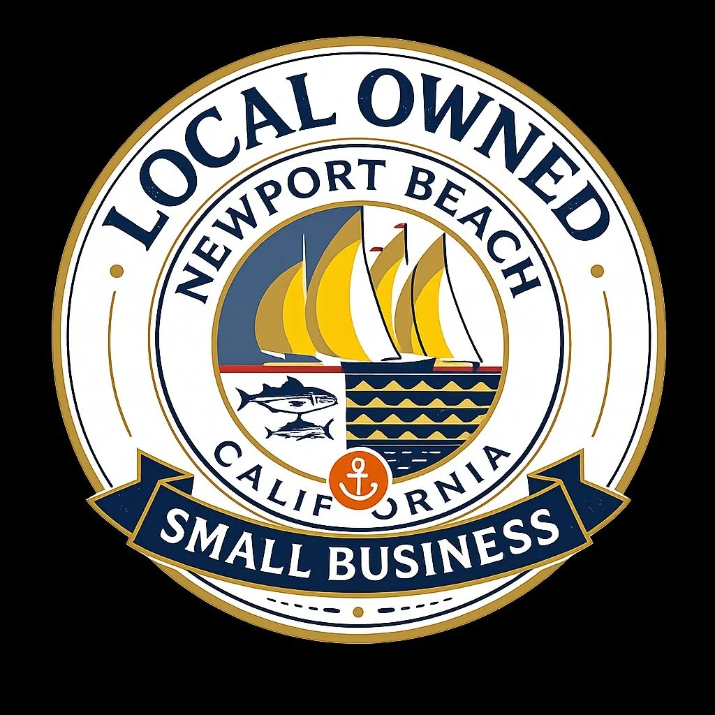 Newport Beach Local Owned Business Badge