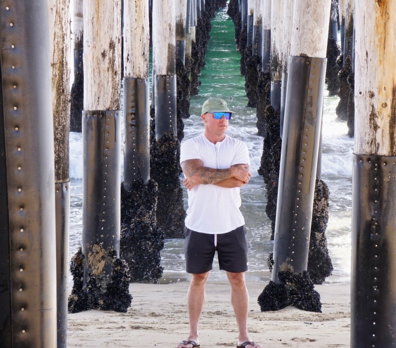 Lifeguard on duty in Newport Beach