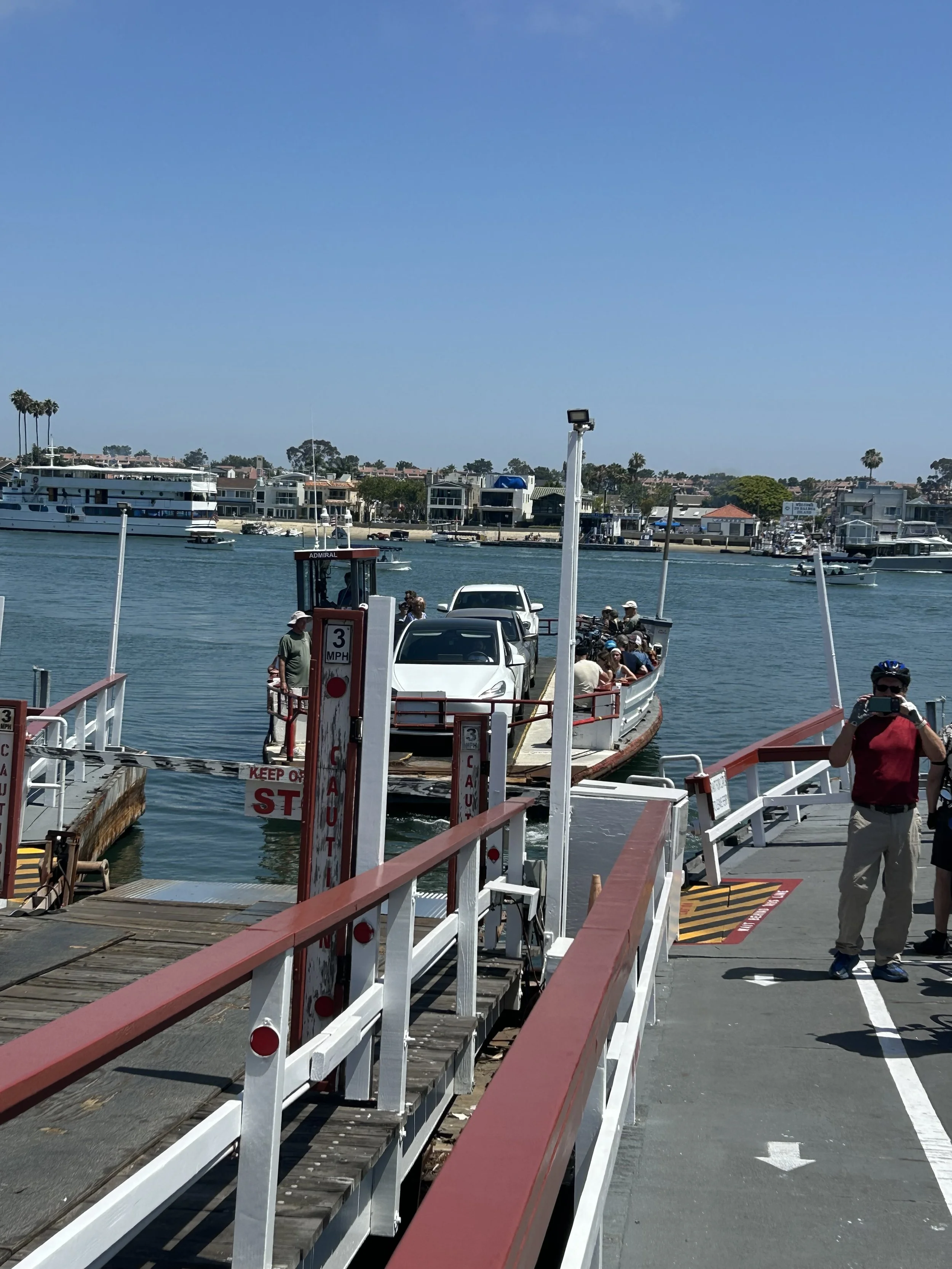 Here comes the Balboa ferry