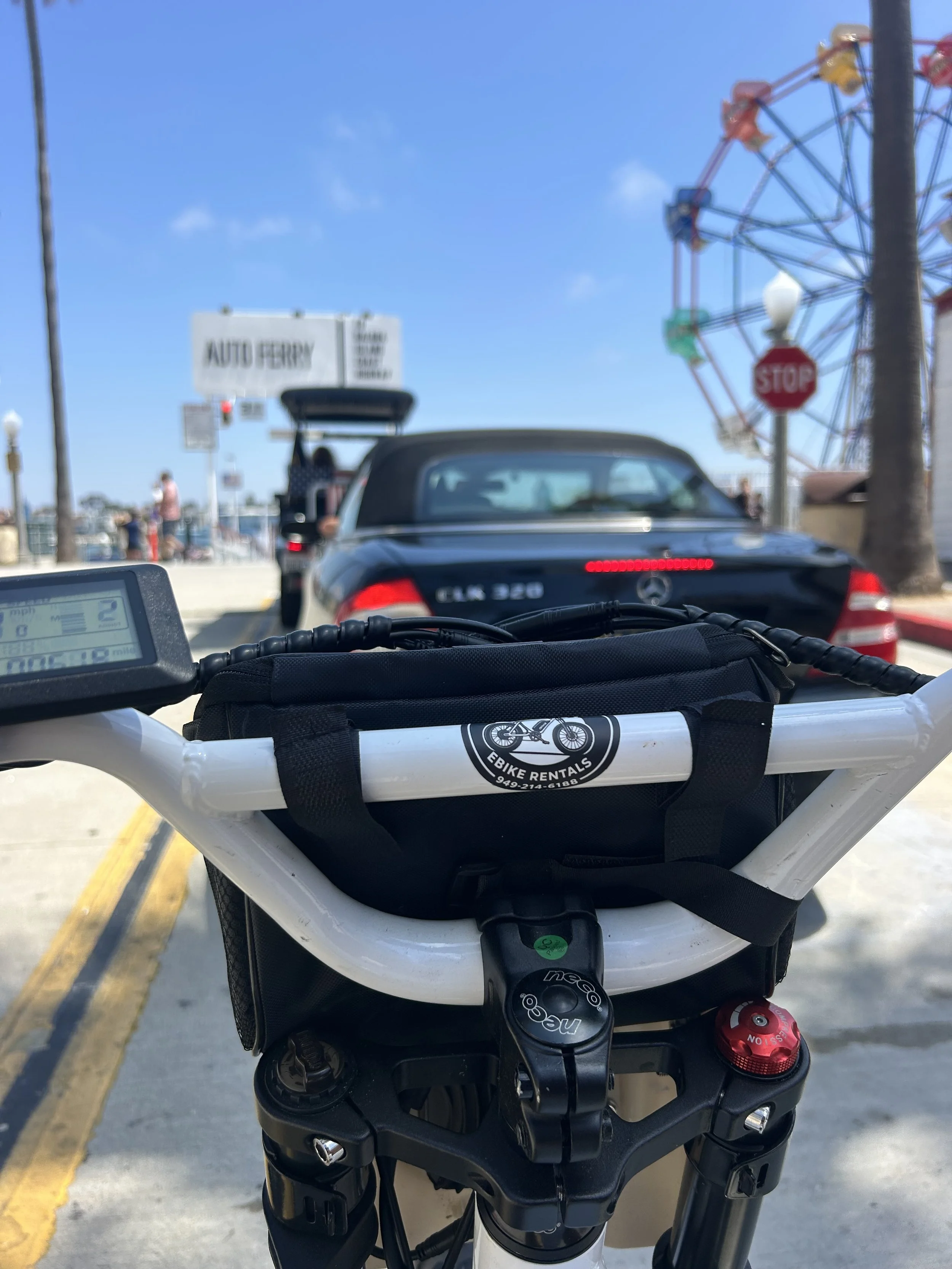 In line for the Balboa Ferry