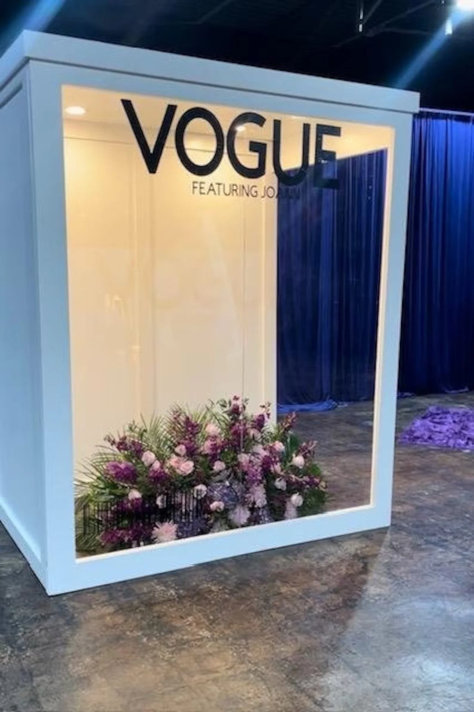 Vogue Signature Magazine booth