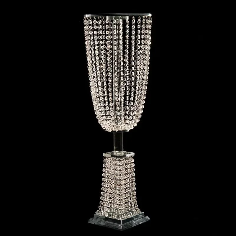 Crystal Beaded Chandelier Centerpiece