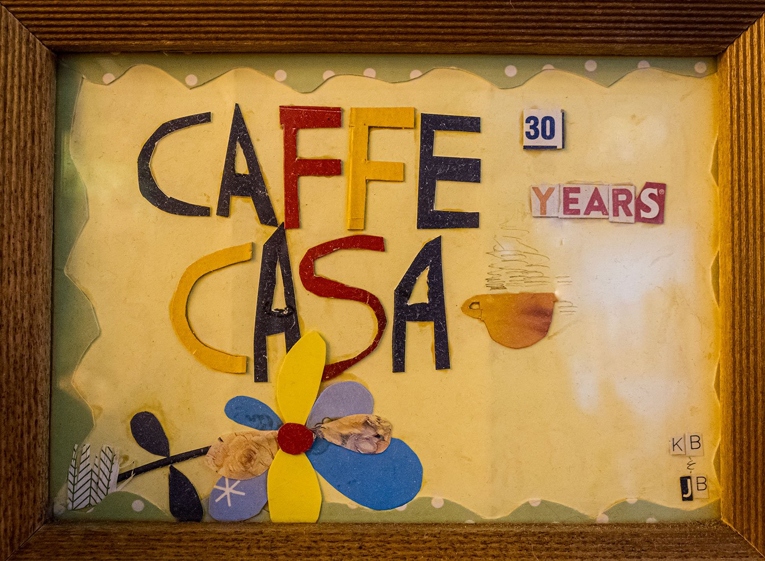 Caffe Casa 30 Years
