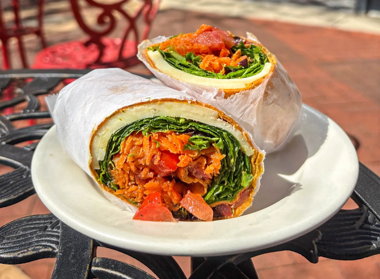 Veggie Wrap with Provolone