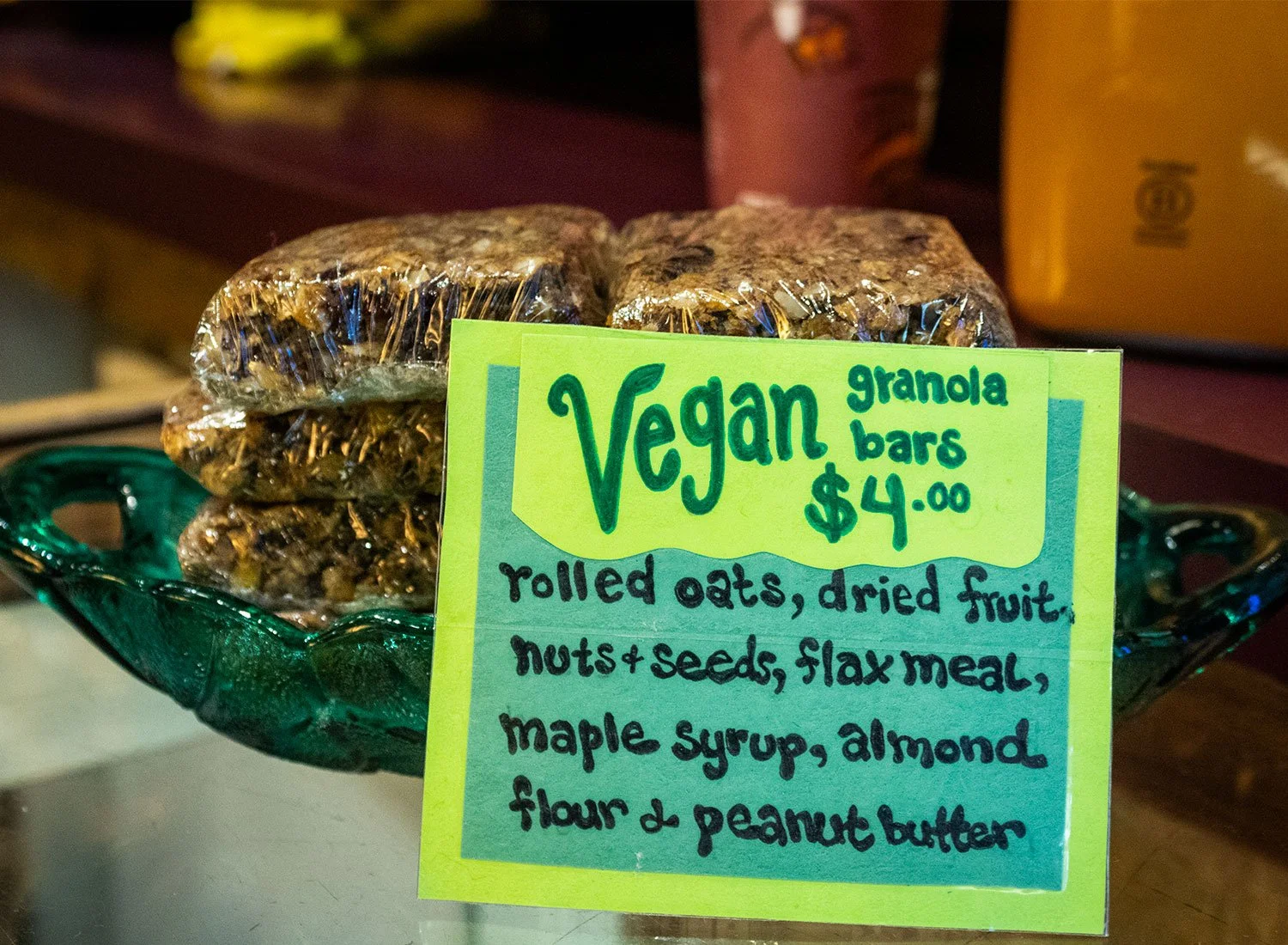Vegan Granola Bars