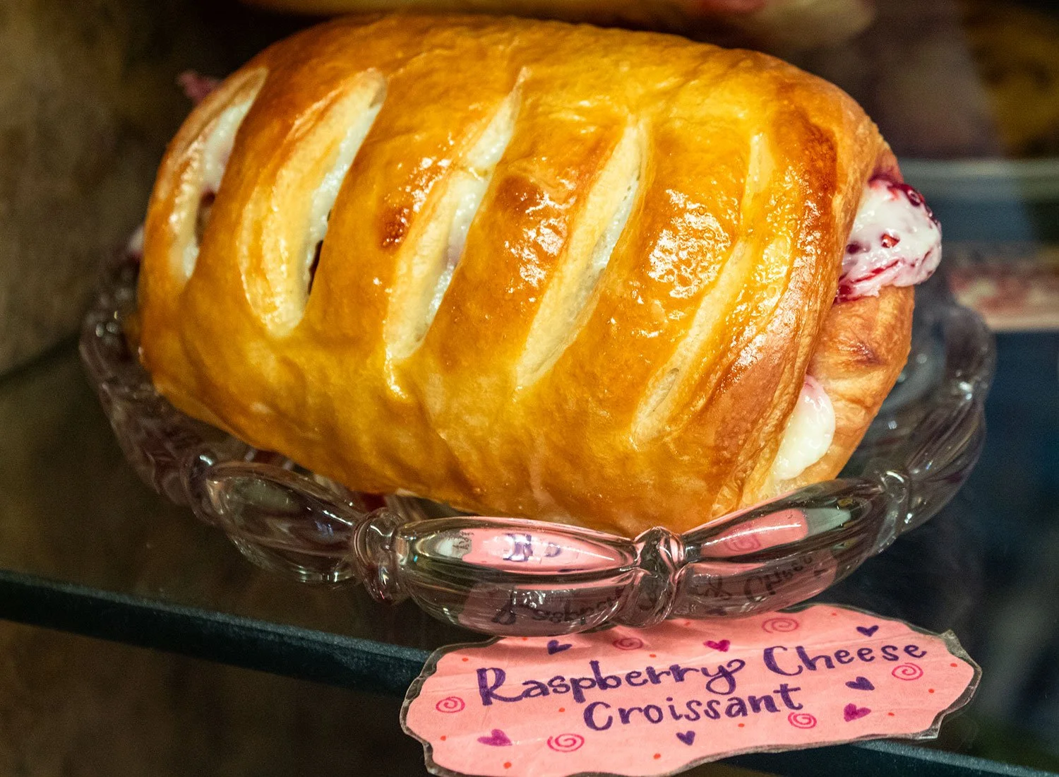 Raspberry Cheese Croissant