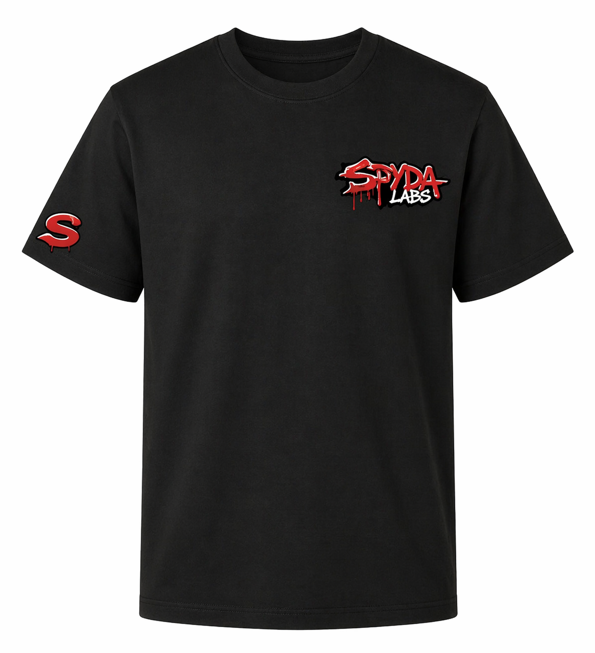 Black T-shirt - Red Logo