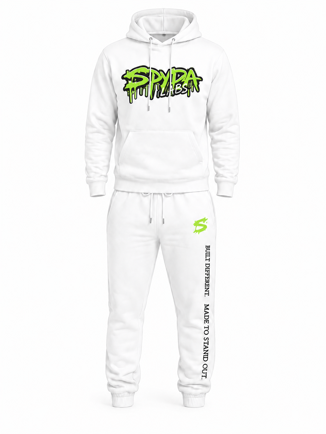 White 2 piece tracksuit