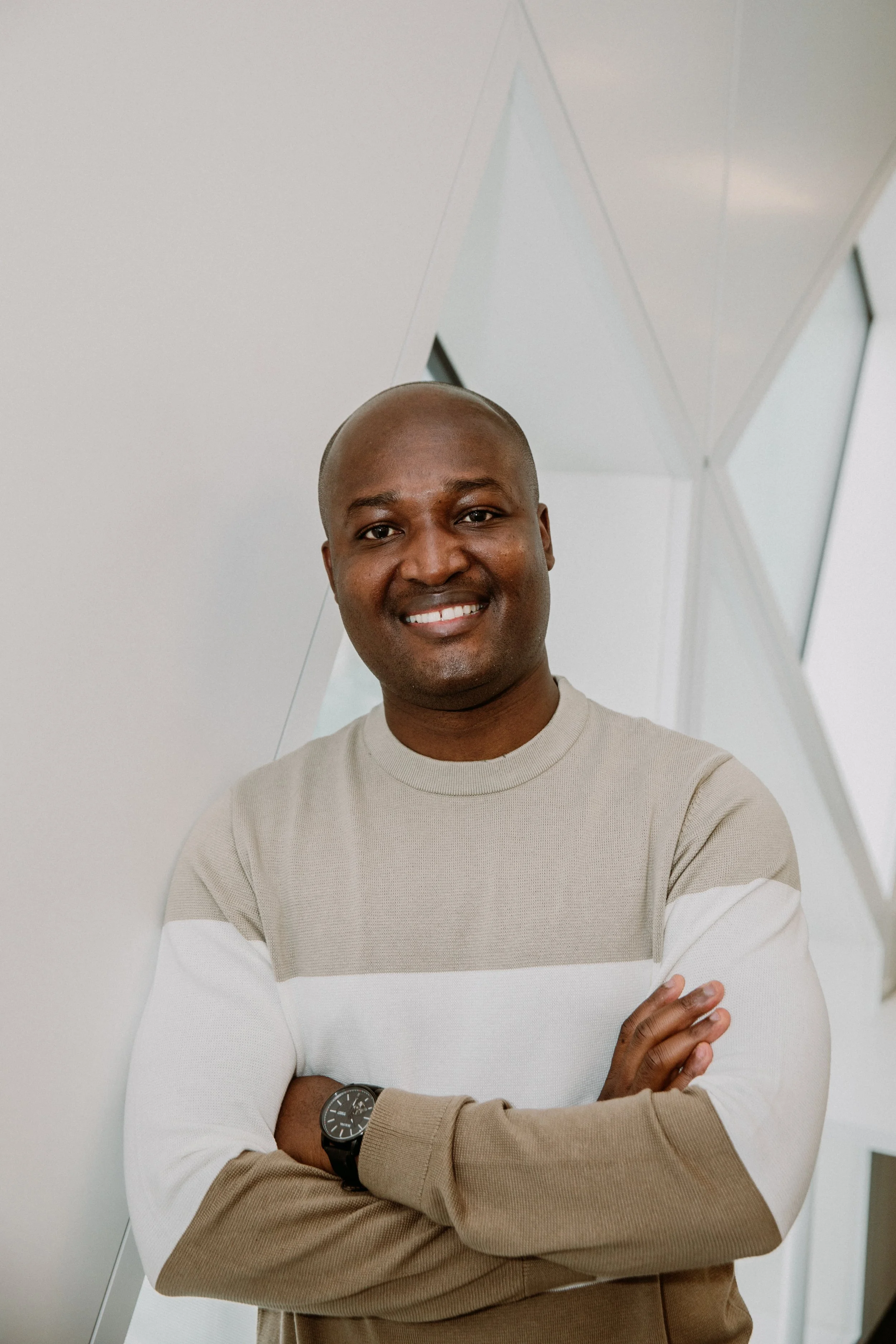 Professional corporate headshots for a business team in Calgary