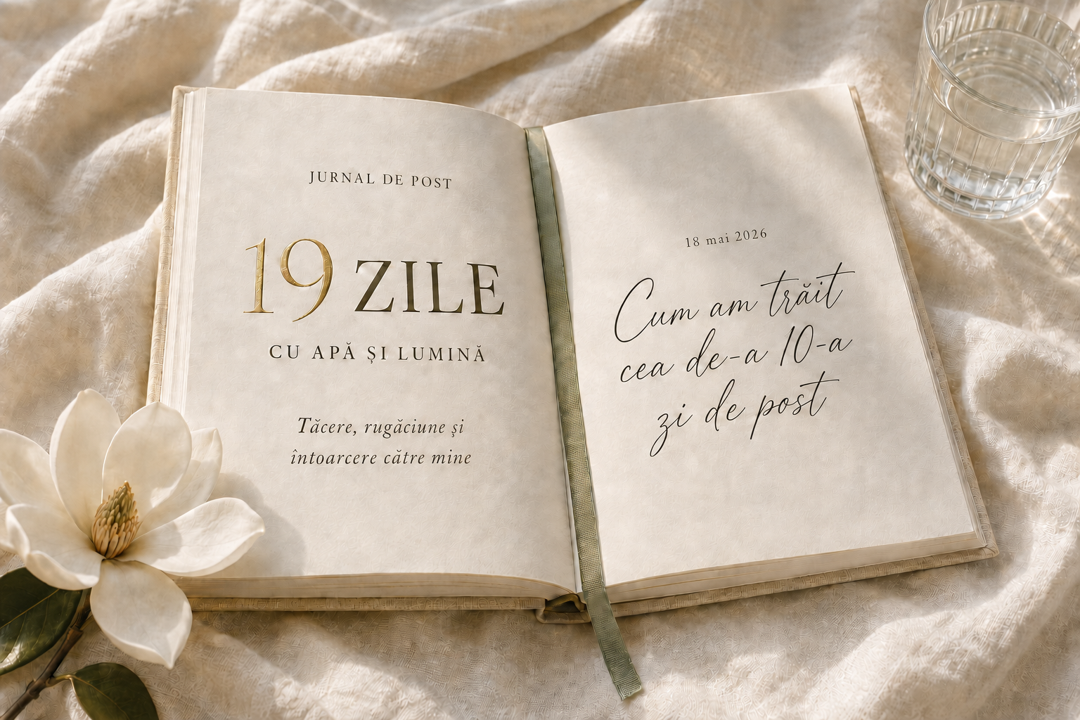 Ziua a 10-a de post luminat cu apă