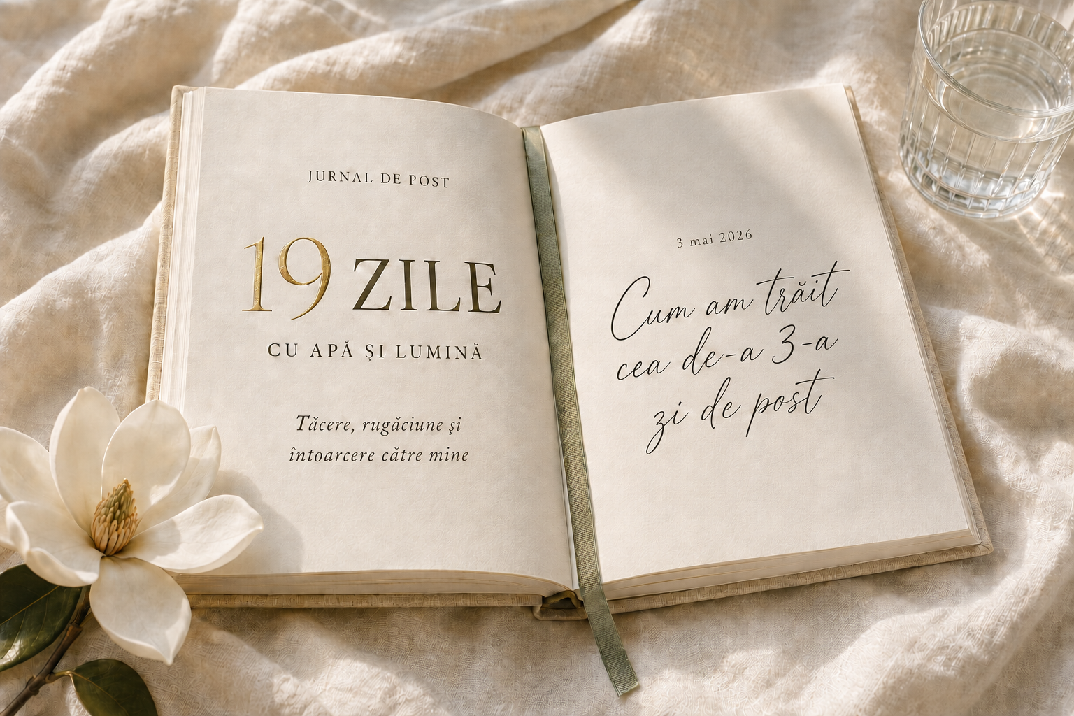 Ziua a 3-a de post cu apă