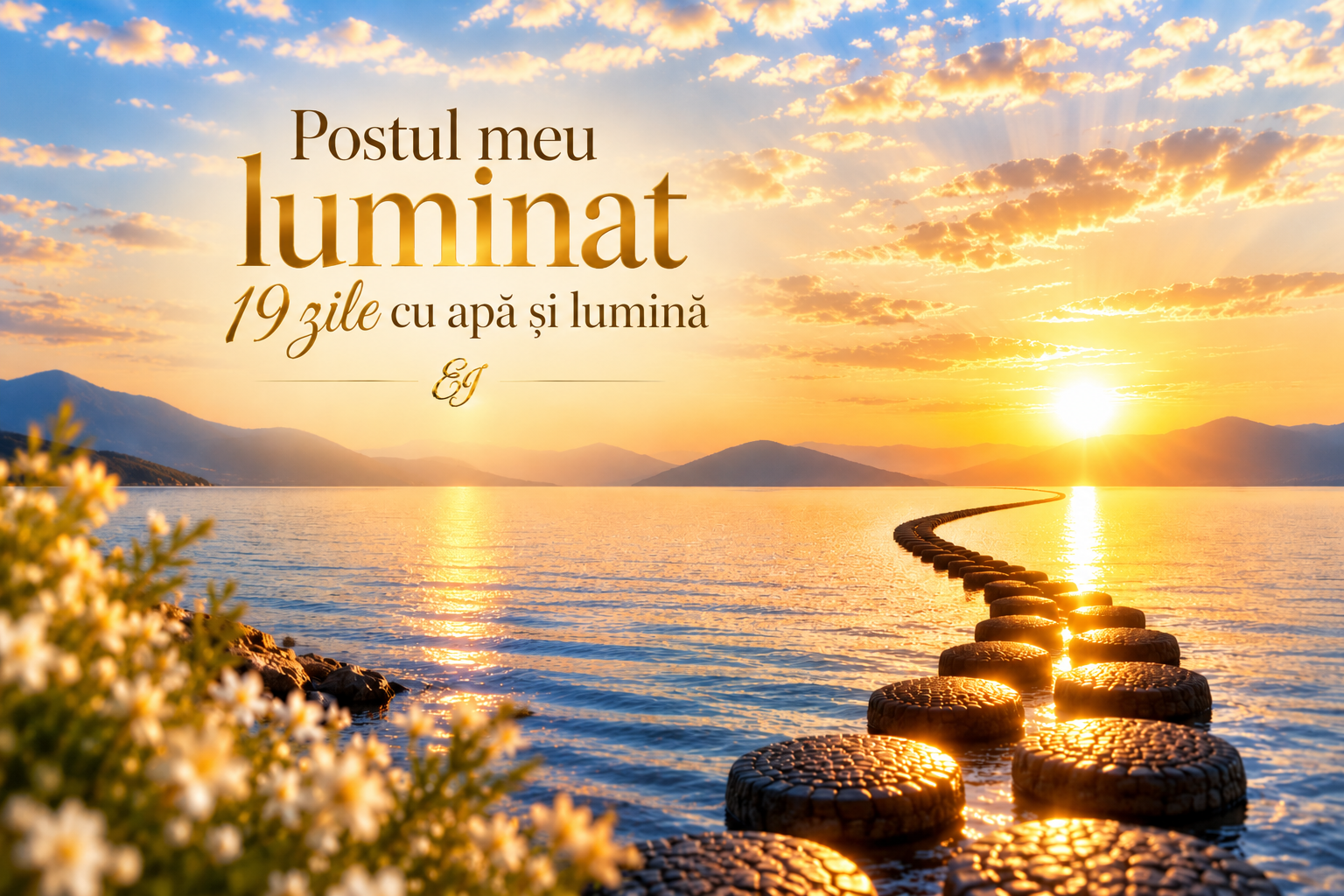 Postul meu luminat - 19 zile cu apă şi lumină 