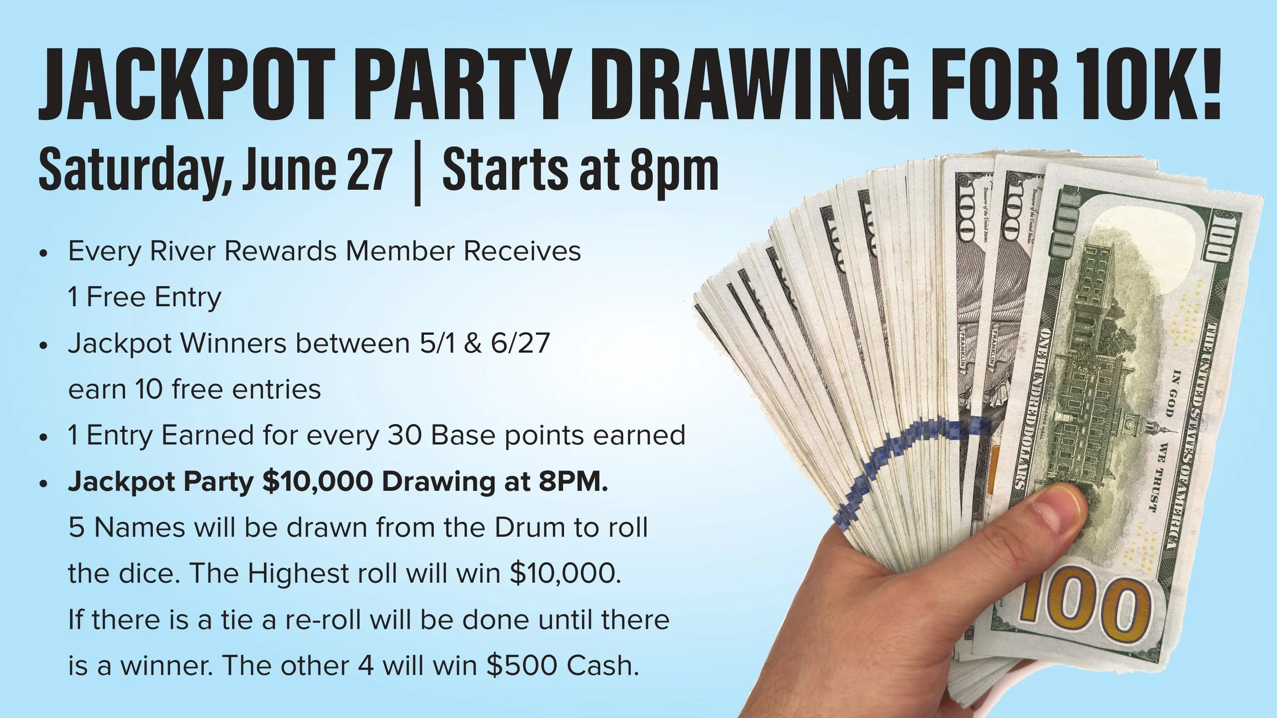 JACKPOT PARTY 10K Giveaway!