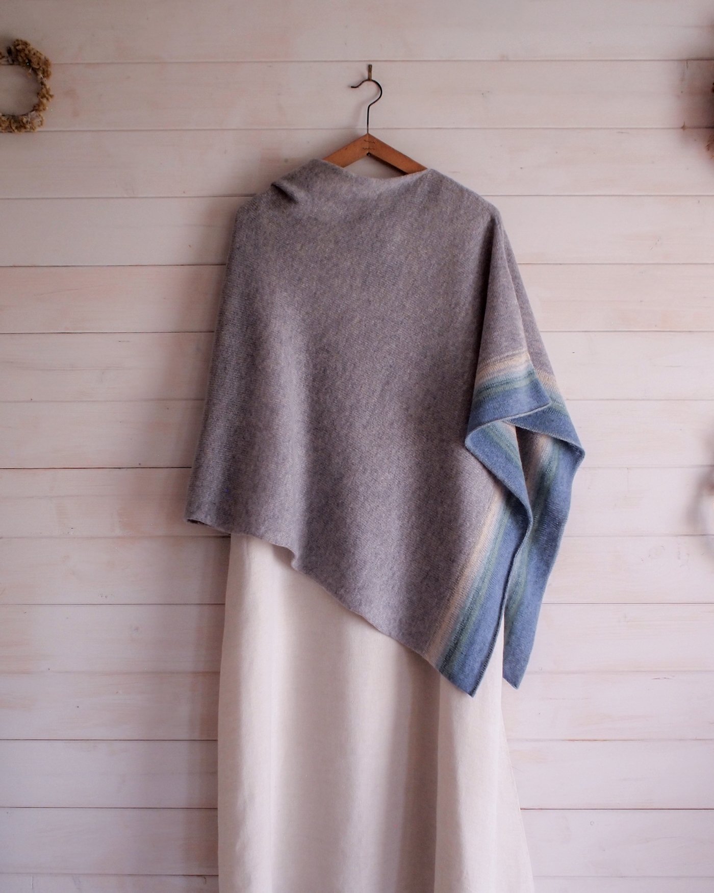 Ombré Poncho Celestial