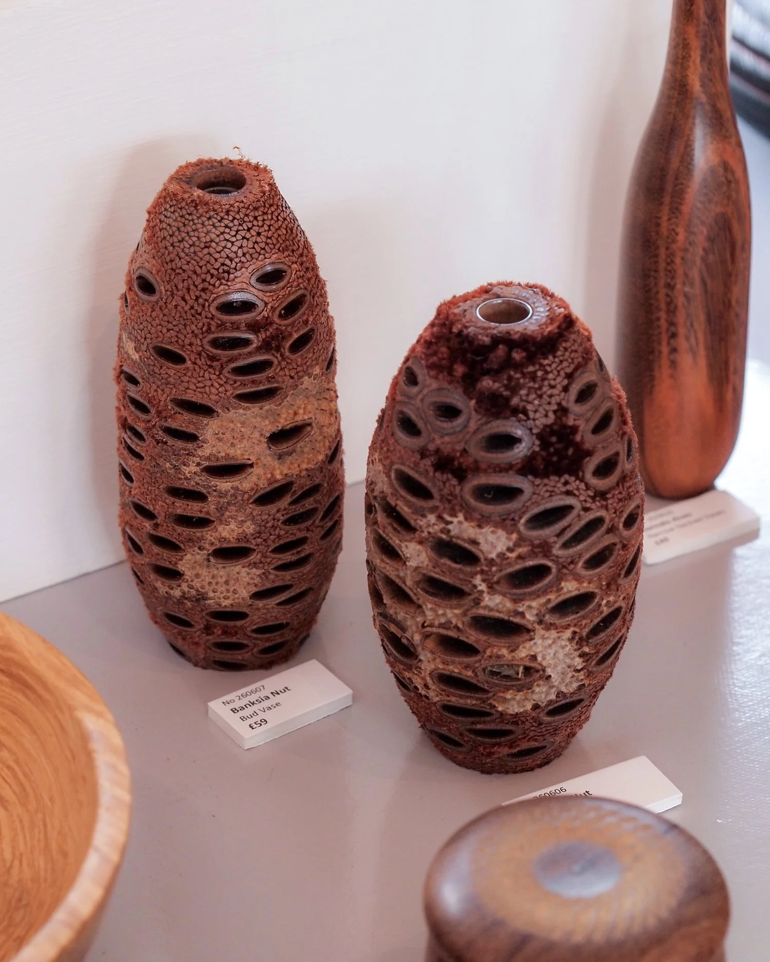 bud vases and wood turning by kim davis