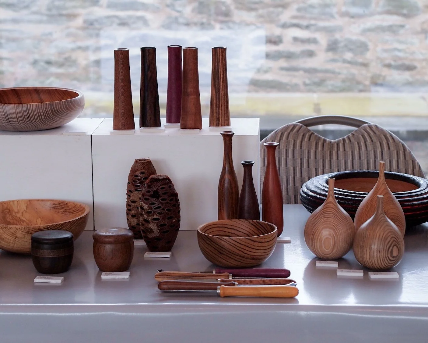 wood turned vessels by kim davis